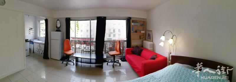 Boulogne-Billancourt(92100) 巴黎16区旁边，干净明亮独立安全35平大studio，地铁2分钟