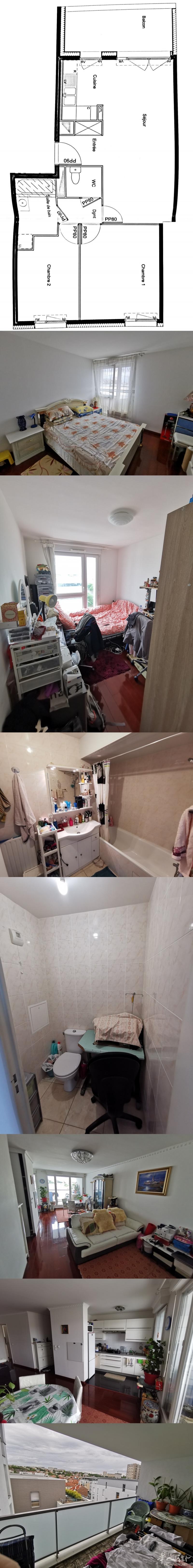 94省vitry sur seine 两室一厅整套出租 1450欧/月