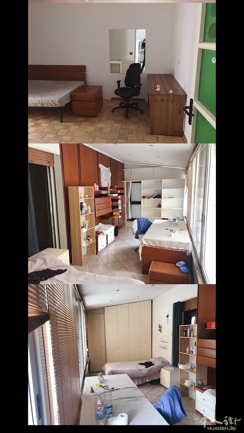 近NOVOLI。 Via ponte alle mosse 168 。1000€，楼下可停车，三居室带一洗衣房，楼下公交市中心，轻轨，Esselunga ，中超