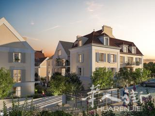 巴黎95省富人区CORMEILLES EN PARISIS市中心花园洋房