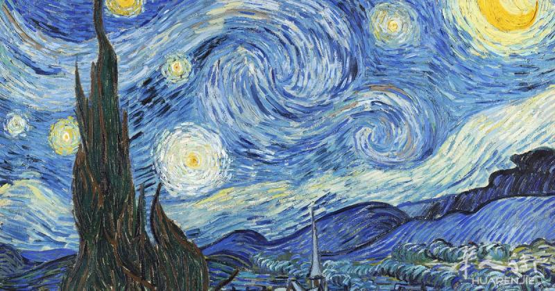 有大量 电子打印在帆布上的老外油画作品有各种尺寸 各种大小
