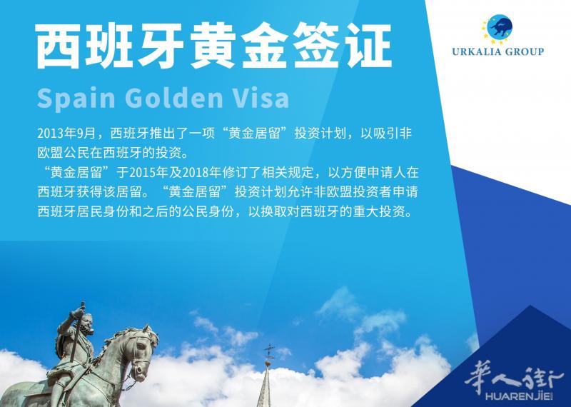 西班牙黄金签证（上海 江浙沪 地区）