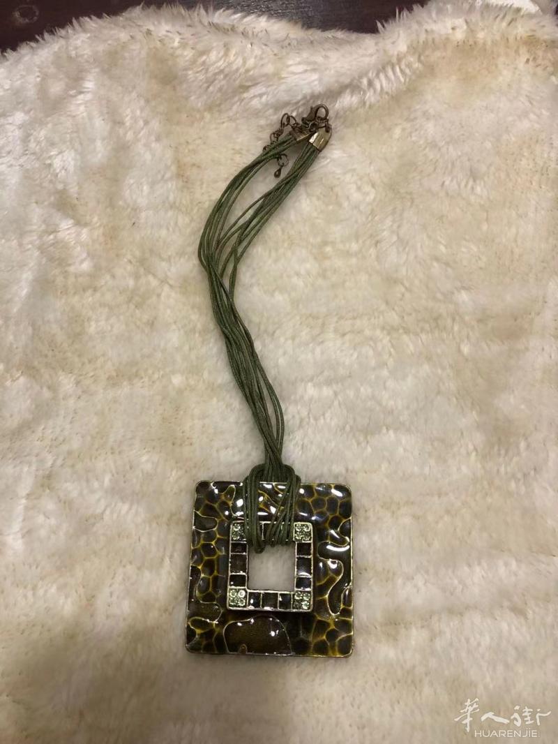 全新方形项链