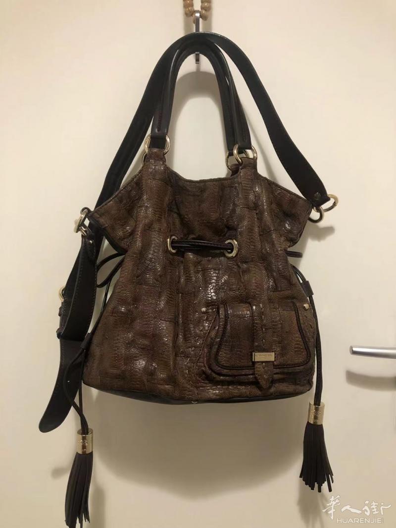 LANCEL 蜥蜴皮手提包