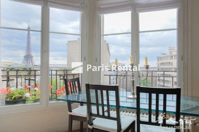 小巴黎16区富人区Trocadéro埃菲尔铁塔景一居室公寓待租 － avenue Paul Doumer