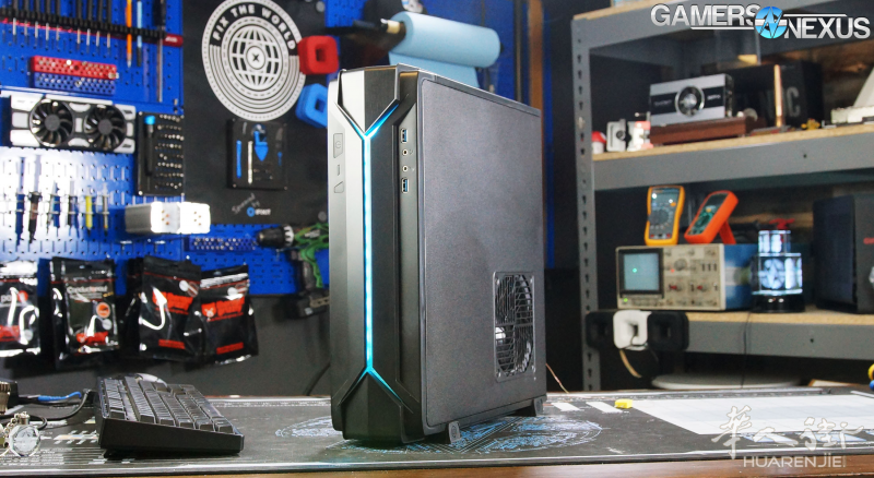 顶峰数码 MINI ITX 主机,PS4 大小方便携带性能强大。R5 5600X 16GB 1TB 3060/6600XT