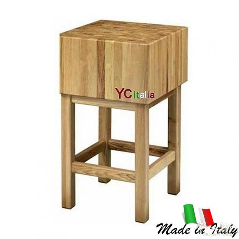 高质量木墩,尺寸:cm50X50X90H,价格:575+IVA包邮