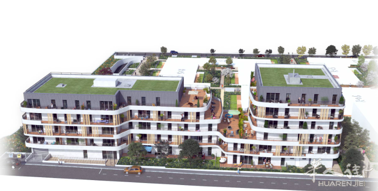 92省富人区Rueil-Malmaison花园社区两房一厅欢迎联系