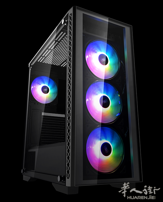 1499欧高端水冷RGB游戏主机 R5 5600X+幻光戟16GB +RTX 3060+1TB SSD