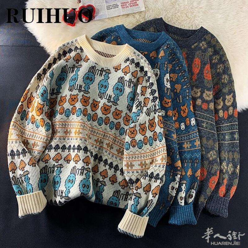 男士针织毛衣,原宿服装,时尚,复古毛衣,嘻哈,针织,2021 年秋季新品外省可以邮寄,更多图片请加微信号 + 微信 631961275