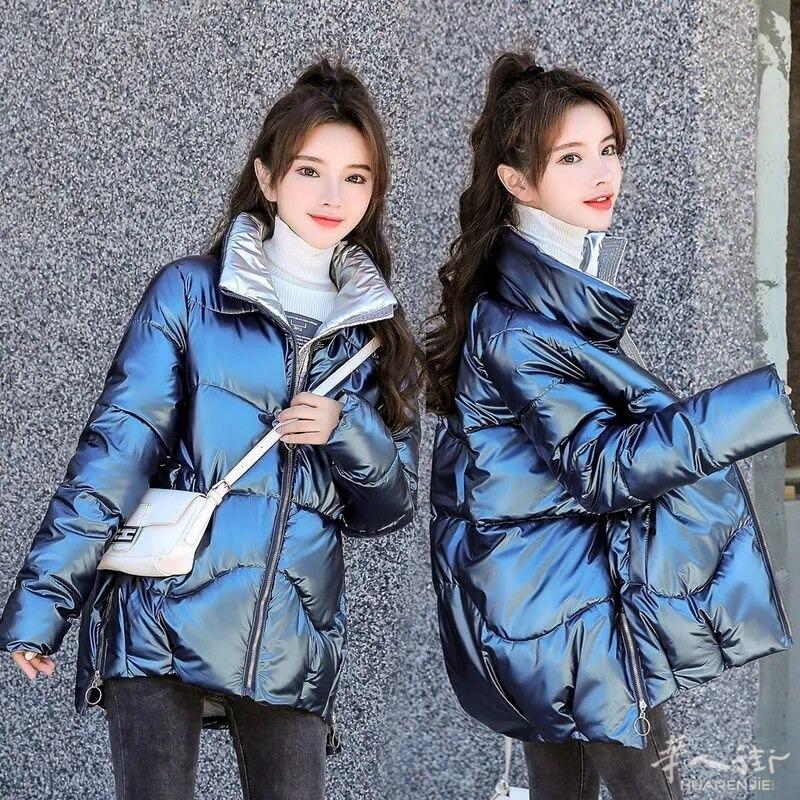 女式冬季夹克、闪亮派克大衣、徒步、棉羽绒、保暖休闲、加垫、雪地大衣，2021 新系列   外省可以邮寄，更多图片请加微信号  + 微信 631961275