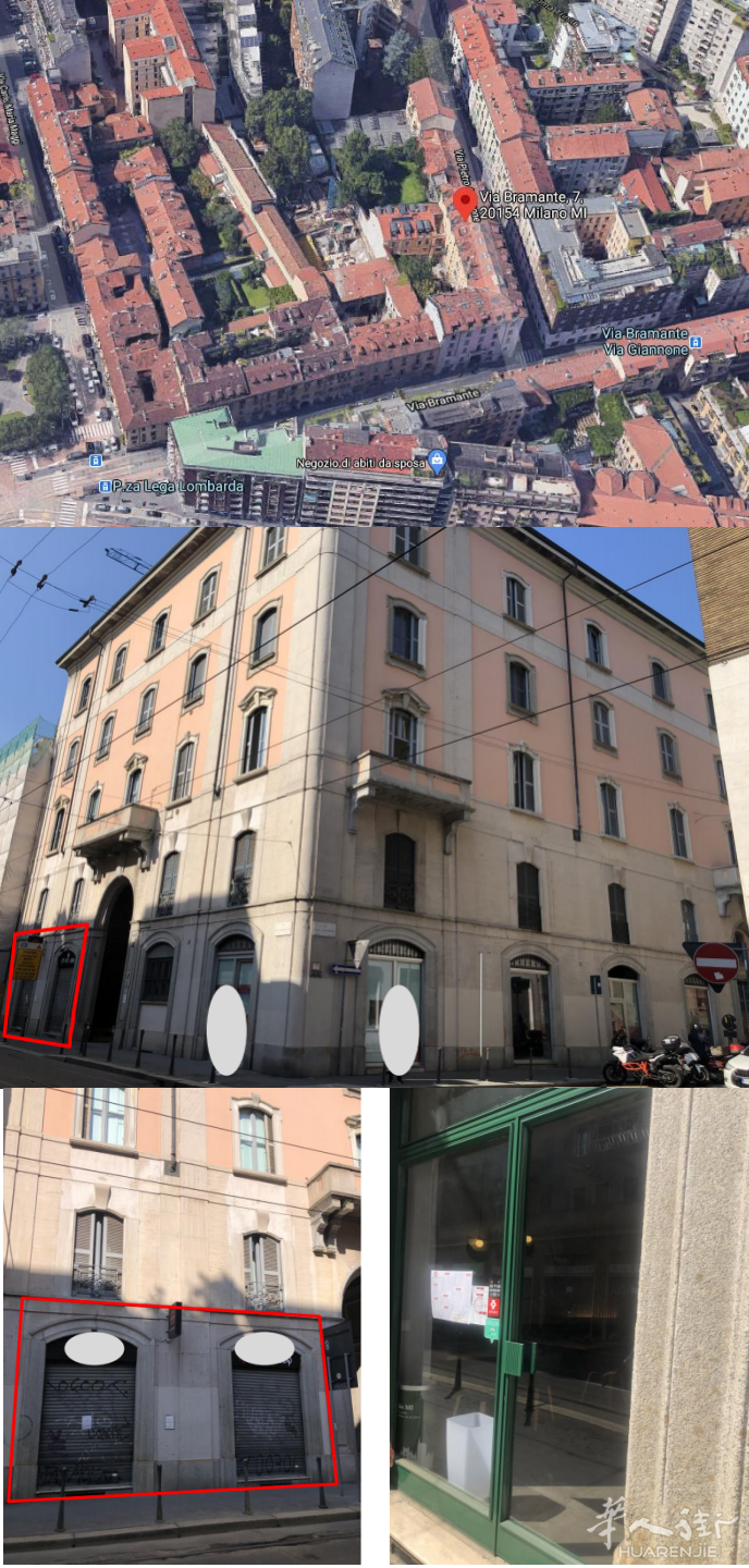 华人街 VIA BRAMANTE 7，餐厅拍卖, 起拍价: €384,000.00