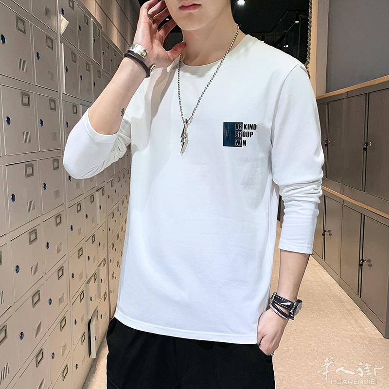 卫衣春秋季男士t恤长袖2021潮牌潮流纯棉衣服打底衫秋装上衣男装T 预定款三个星期到货 外省可以邮寄,更多图片加 + 微信 631961275