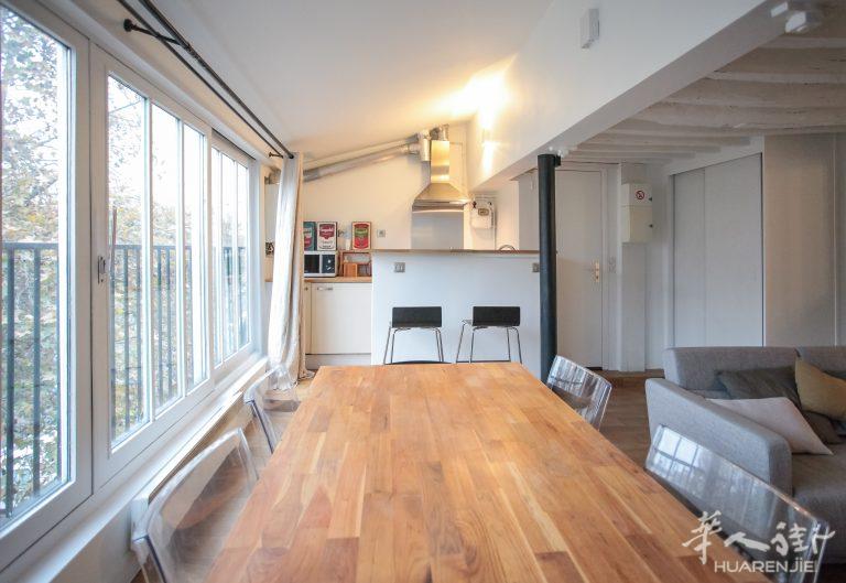 小巴黎3区45平米精装修公寓，Rue des Filles du Calvaire, 75003，租金可付现金