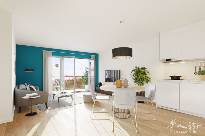 Drancy 马上交房的新房,三房一厅自住价274300起，欢迎联系咨询