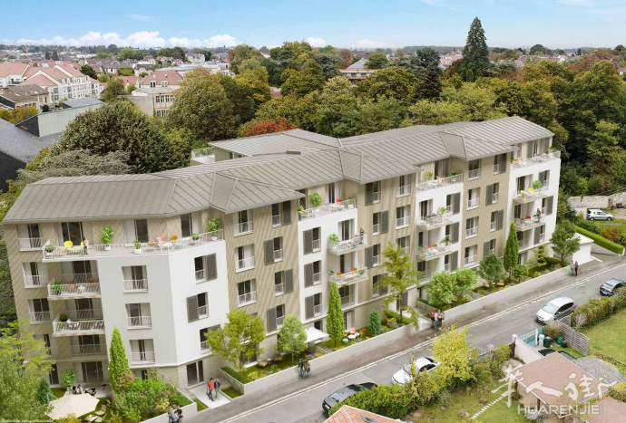中瑞地产：大巴黎95省古城Beaumont sur Oise新房，步行10分钟到Gare，H线35分钟直达小巴黎北站