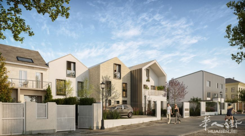中瑞地产巴黎92省富人区Rueil malmaison别墅、公寓新房上线