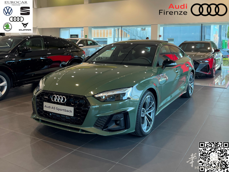 新车 奥迪 A5 Sportback 40 2.0 柴油 mhev s line edition 四驱 204马力 自动挡