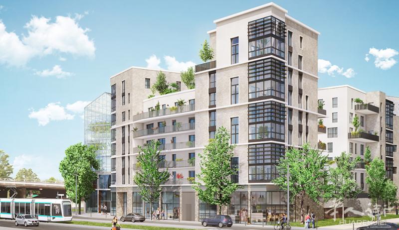 T1 pièce 35.1 m² - 5.1 m² Balcon