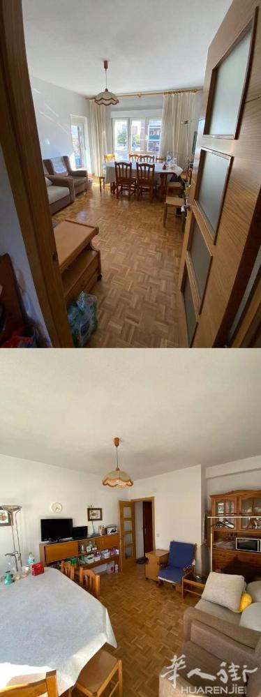 🏡马德里五号线campamento地铁口大房间出租，装修极佳，可立即入住：