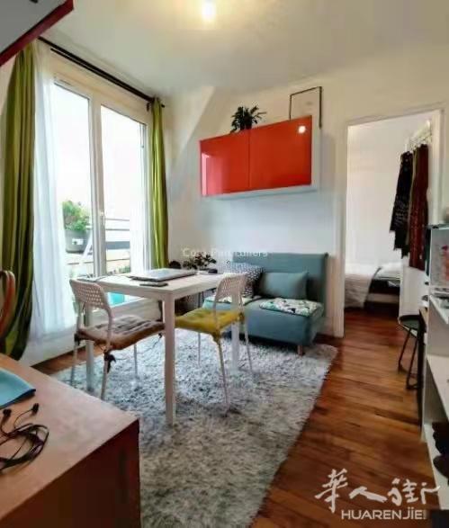 aubervilliers地铁房一室一厅带CAVE,售价14万3,可拎包入住,自住、投资都OK