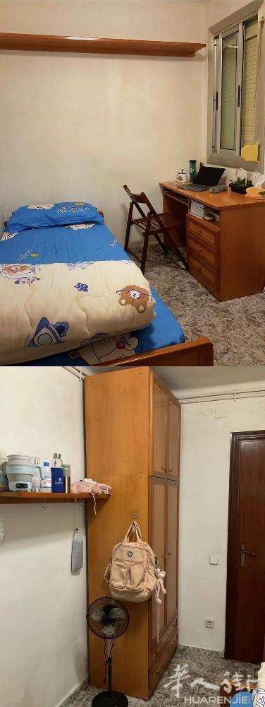🏡巴塞单间出租， 5号线 Pubilla Cases附近(距离地铁站2分钟)，