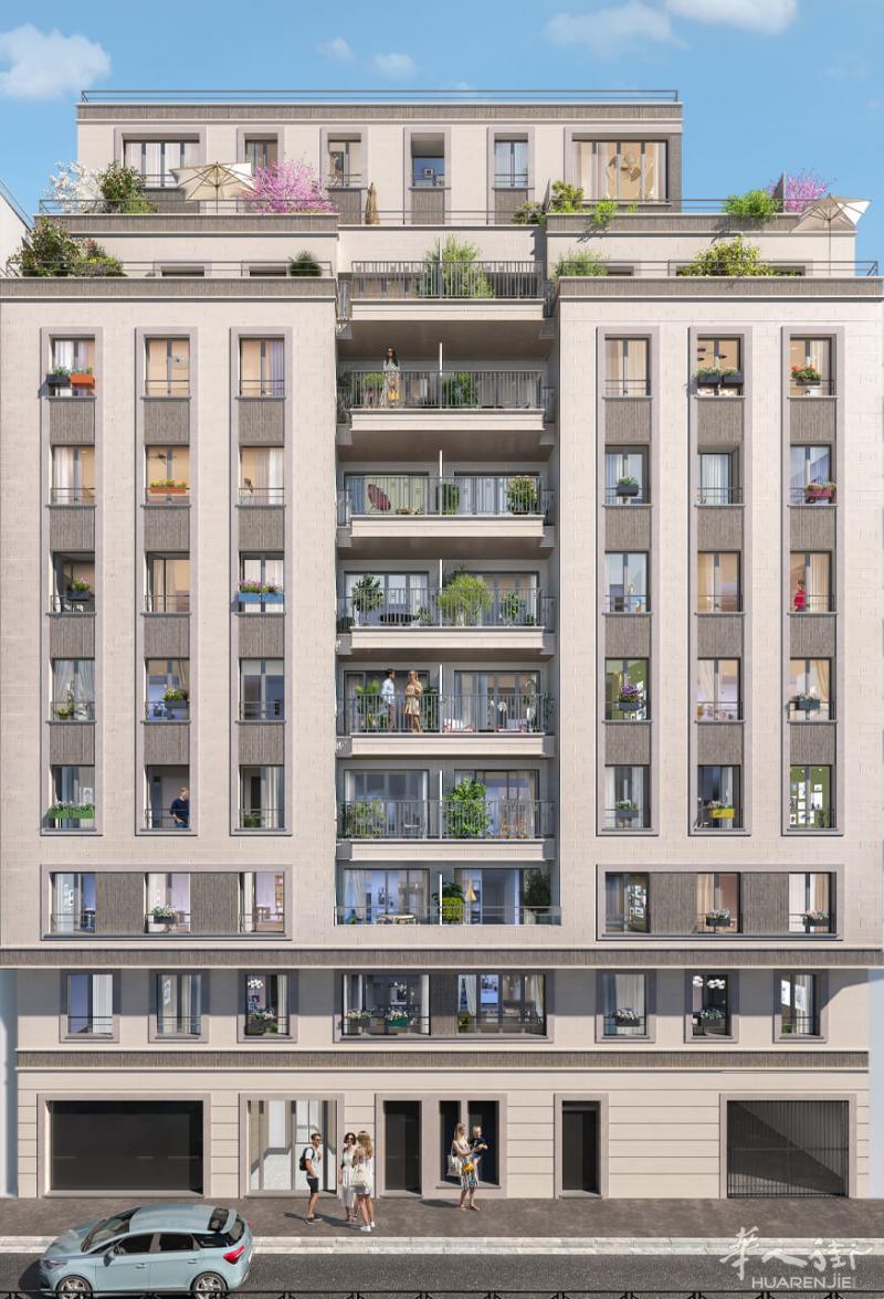 【92 Clichy】新开盘 300米即到地铁13 Mairie de Clichy