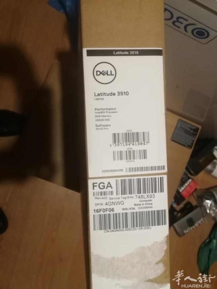 全新手提电脑dell latitude 3510 i5 8g 256gb 原价7