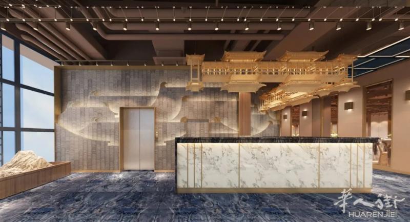 「越星装饰」项目设计‖君越酒家贰号店——演绎东方意境美的现代艺术