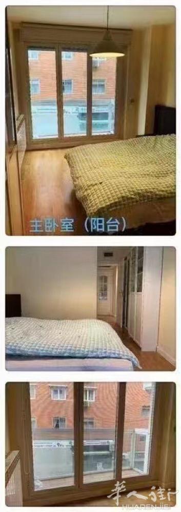《马德里五号线marques de vadillo 单间带独卫出租》精装修，地铁