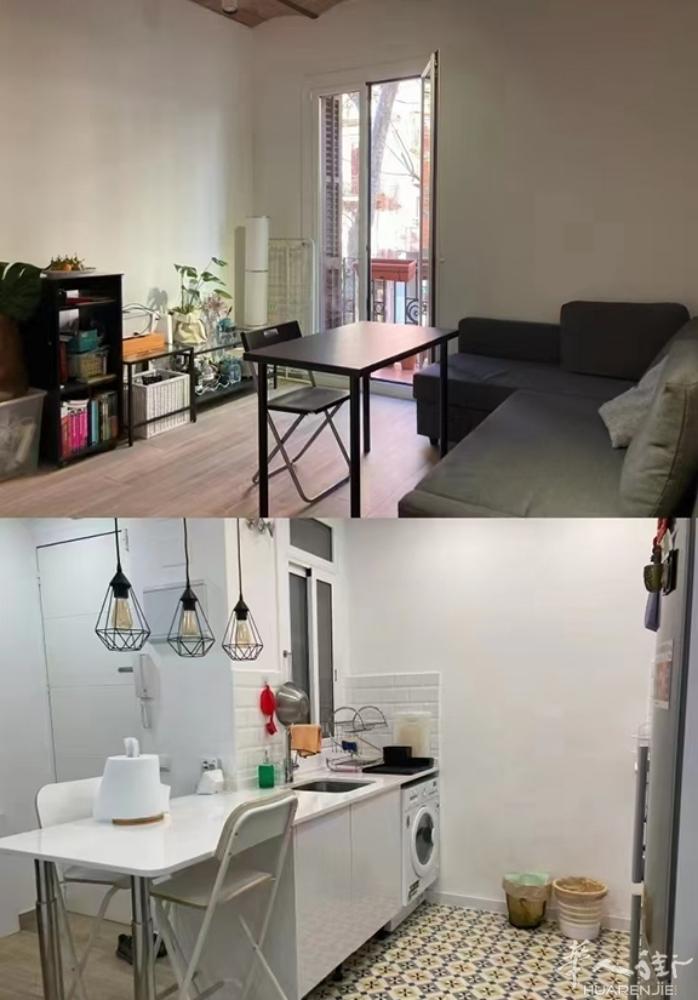 🏡单间出租，4号线Poblenou站朝内房间招租，限女生，房间安静，家具齐