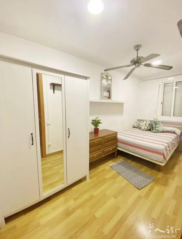 🏡单间出租，巴塞罗那正宗市中心 Sant antoni ， 但是房子很安静。周