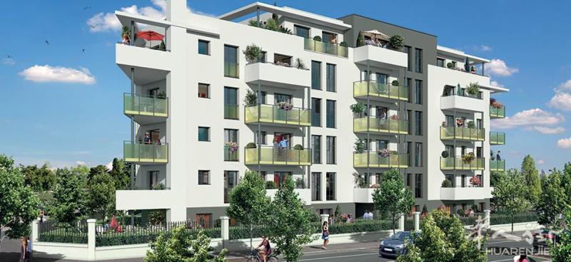 93 AULNAY-SOU-BOIS 新楼 离未来16号地铁8分钟步行，商业区 发展潜力巨大。
