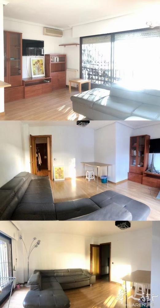 🏡马德里7号线地铁站Las Musas两个单间招租：家里家齐具‬全、新装修，客
