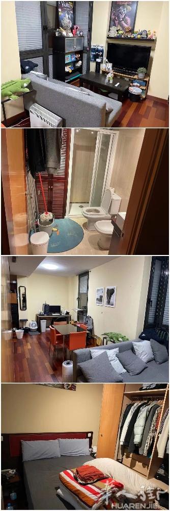🔵马德里️一号线estrecho整租，地铁口一分钟 房子一室一厅，租金780，