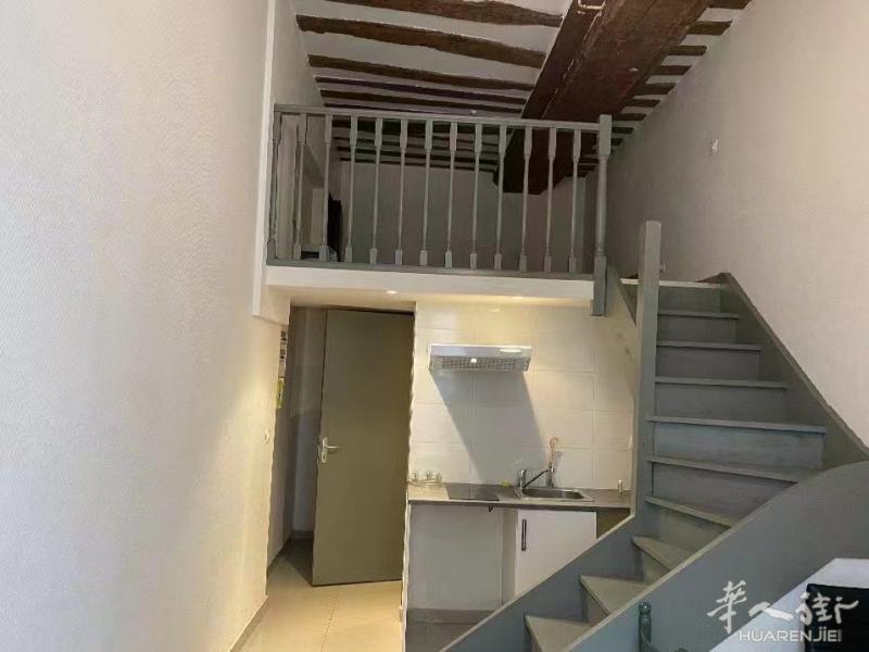 小巴黎2区 近3号线sentier 27平loft 采光好 长租 可申请房补