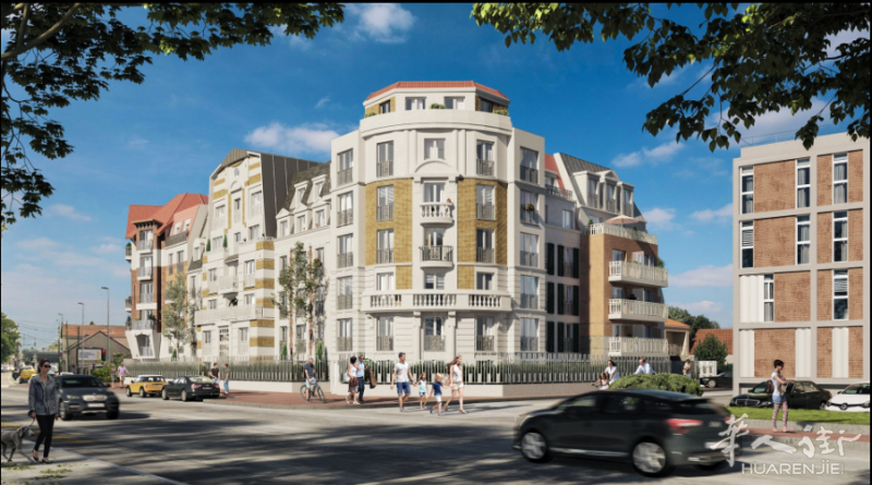 Le blanc mesnil洋房2月订购送公证费，RER B线步行8分钟，房源号22020901