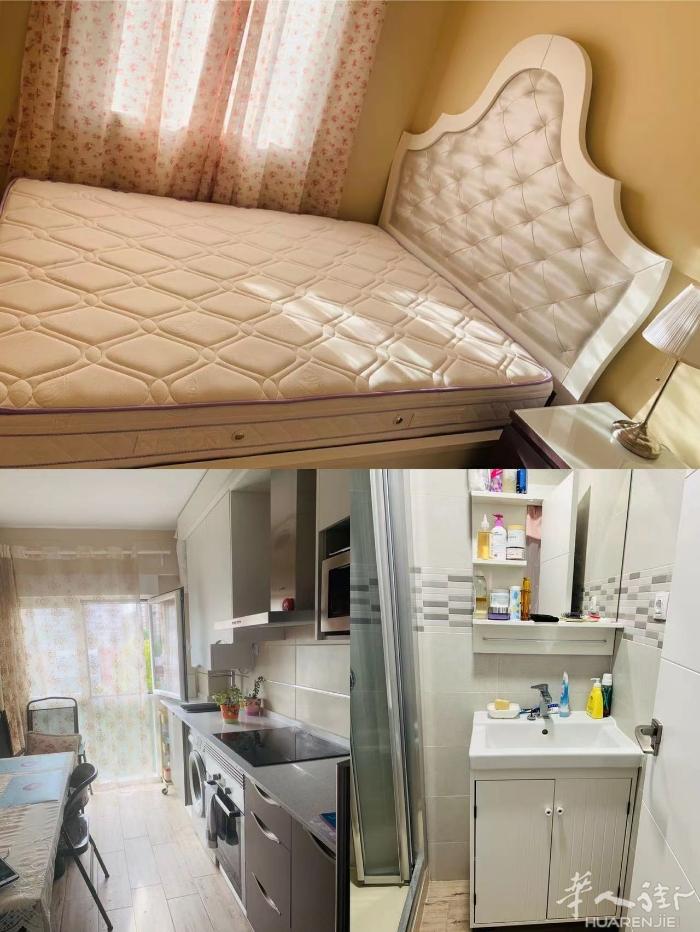 🏡马德里地铁9号线 Barrio del Pilar 大床房带独卫出租，新装修