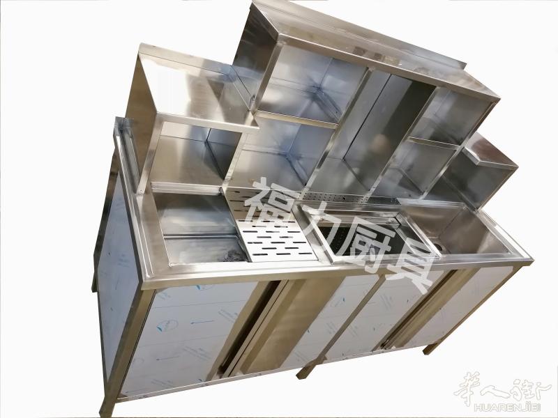 福力厨具FULINOX定制珍珠奶茶BUBBLE TEA操作台柜带保温层