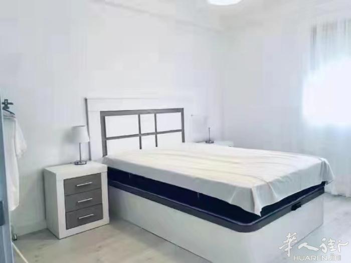🏡马德里parla 大床房出租，租金260全包，中央供暖，全新装修 住家区人少