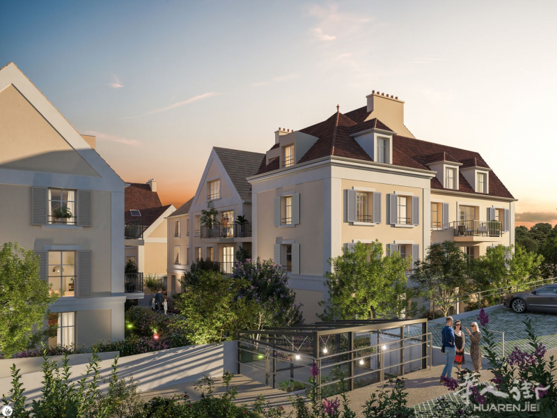 巴黎95省富人区CORMEILLES EN PARISIS市中心花园洋房,J线20分钟直达小巴黎市中心,欢迎联系,房源号22022602