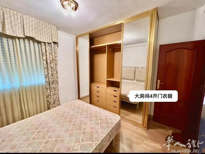 🔵降价了!马德里近郊getafe卡三大学区整租 房子三房一厅， 押2付1，包水