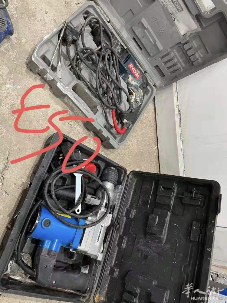 出售二手电钻，电锤 有需要的联系我  自己上门拿