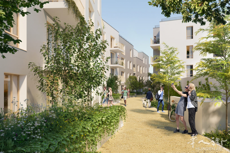 PIERREFITTE-SUR-SEINE市政中心新房,T5电车旁,两房一厅自住价21万7起,房源号:22032902