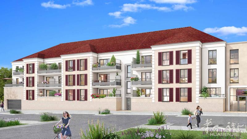 大巴黎95省富人区CORMEILLES EN PARISIS生态区花园洋房