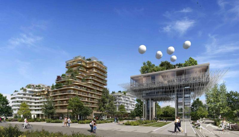 巴黎92省富人区Rueil malmaison 最靓最火最看涨的生态区新房