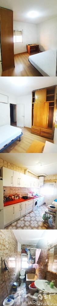 🏡马德里1号线Nueva Numancia有阳光大房间出租，房子非常干净整洁，
