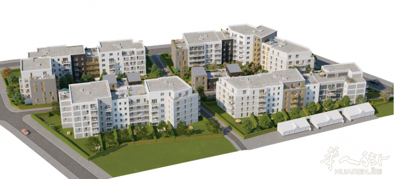 78省 Sartrouville生态区花园社区，一室一厅带车位自住价不到20万，欢迎联系咨询