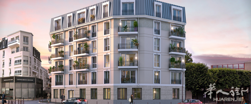 自住、Pinel都划算，95省Argenteuil市中心洋房，步行3分钟到商圈Côté Seine、J线