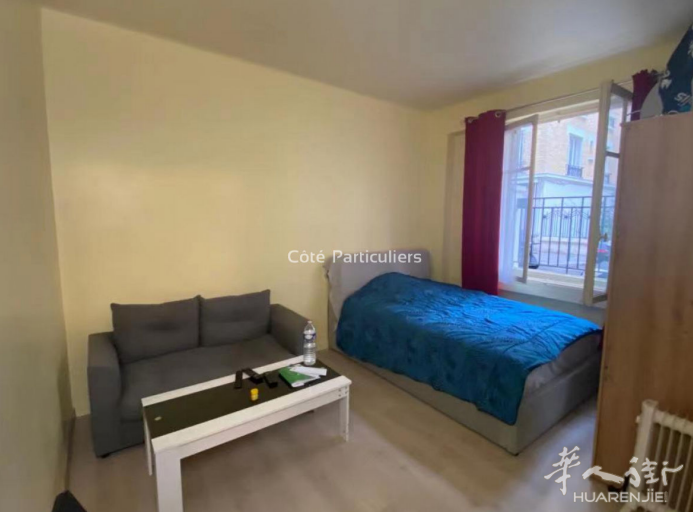 独家92省Asnieres sur seine单身公寓,L线5分钟直达拉德芳斯、7分钟到小巴黎市中心